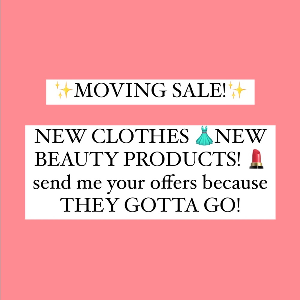 🚚 MOVING SALE 🚚